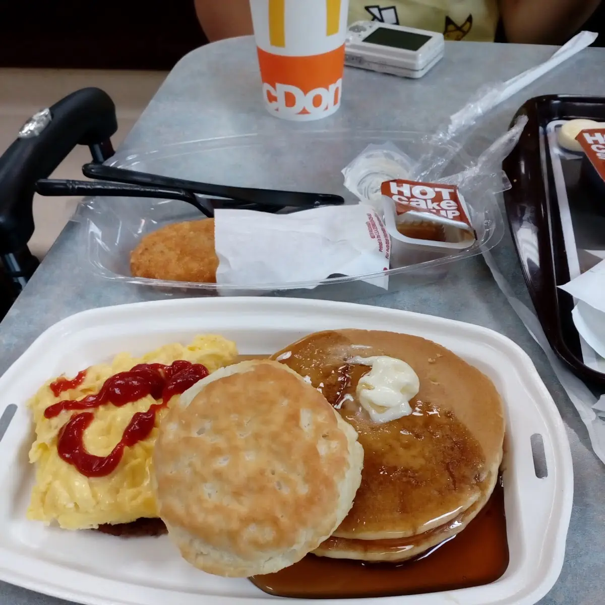 Big Breakfast with Hotcakes