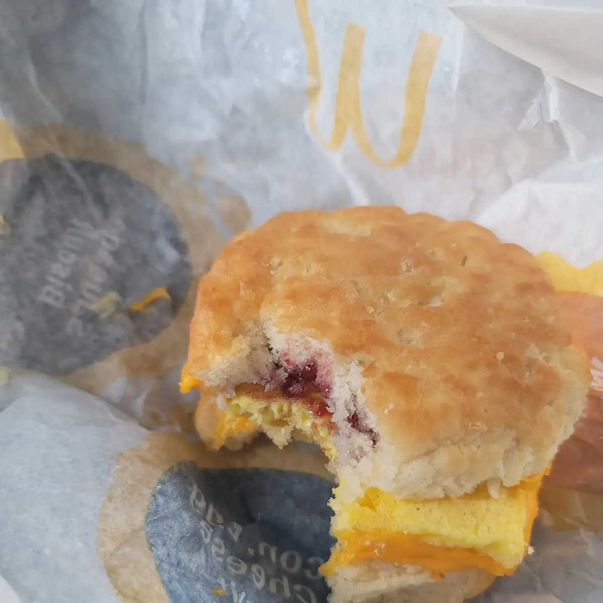 Egg Cheese Biscuit