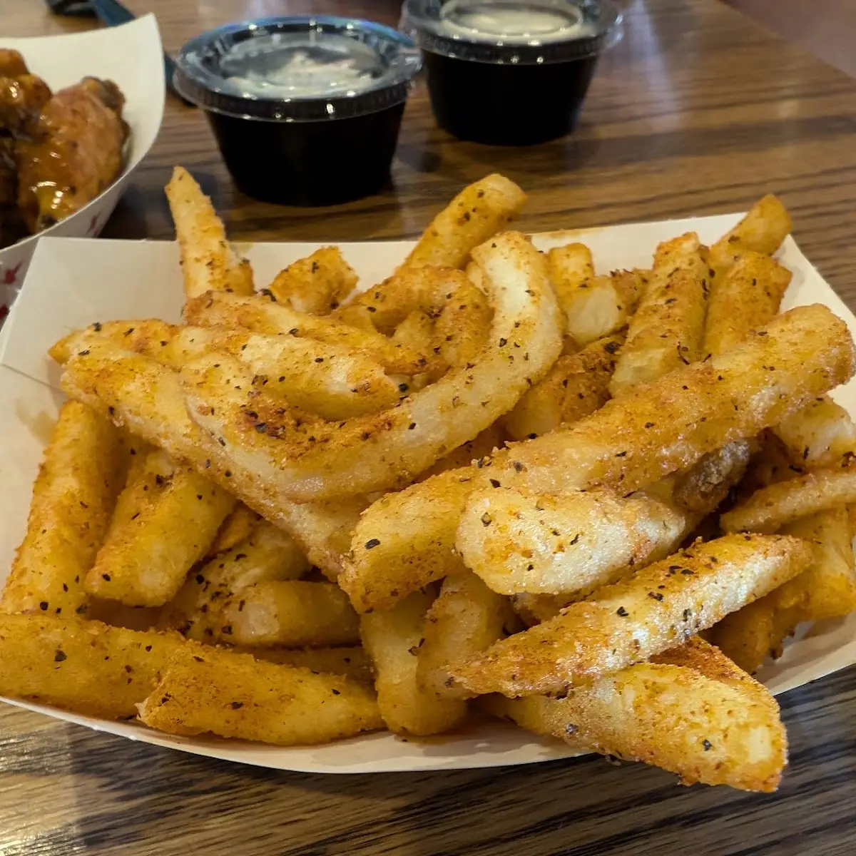 Spicy Bacon Cheese Fries