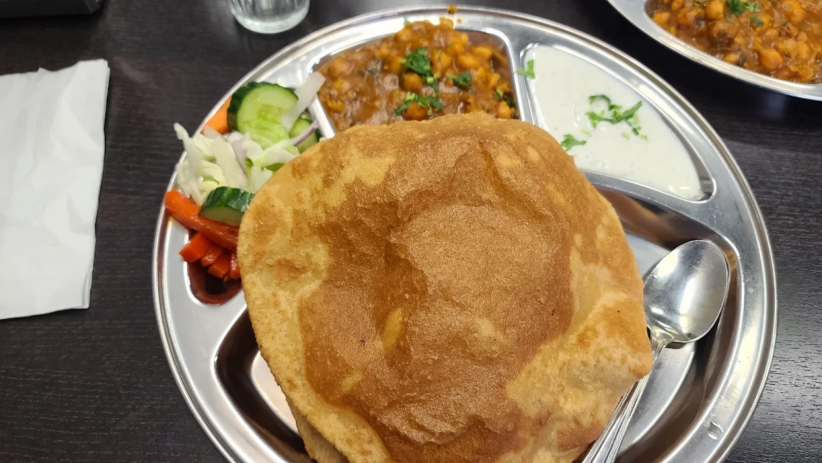 Chana Bhatura Plate