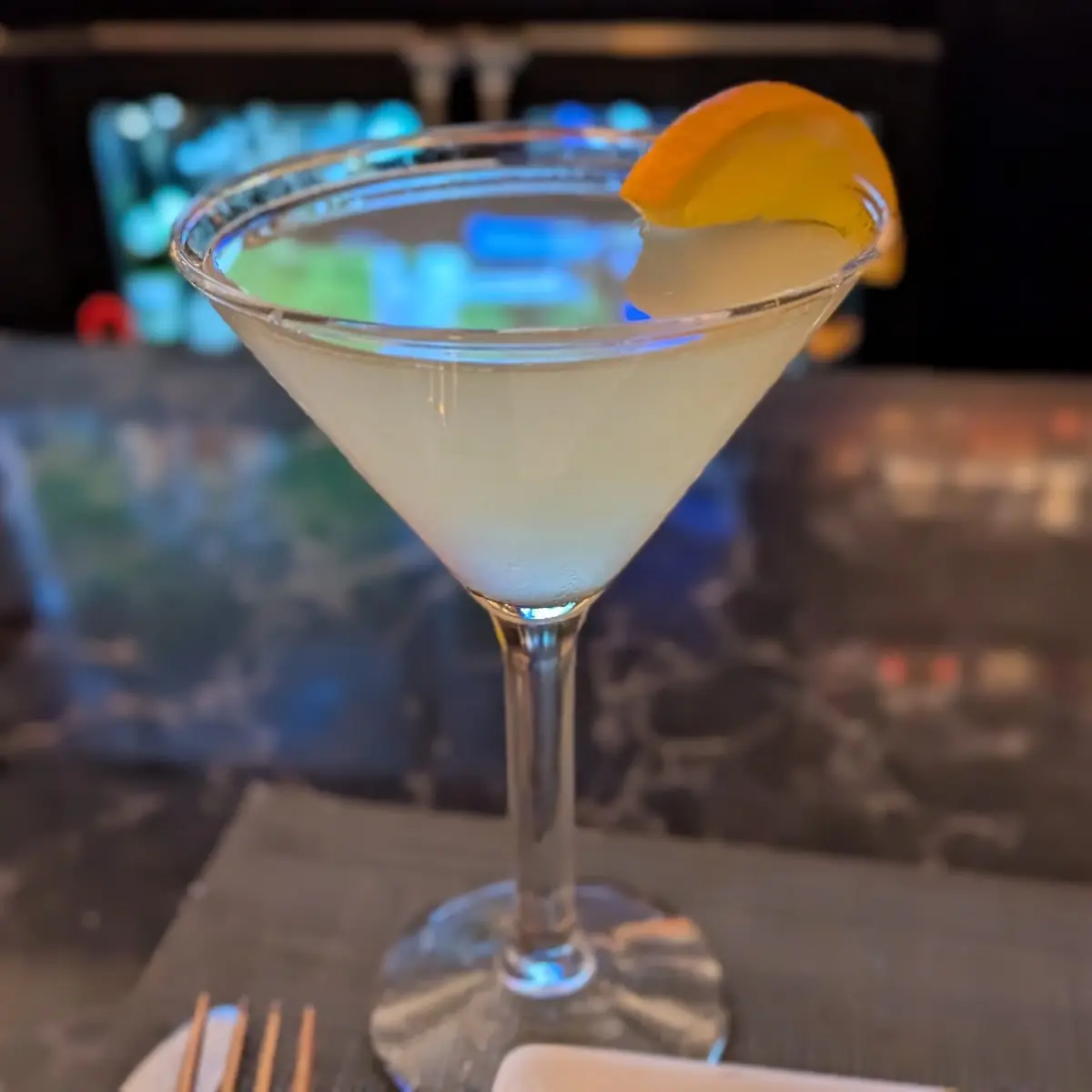 Lemon Drop Martini with Watermelon Flavor