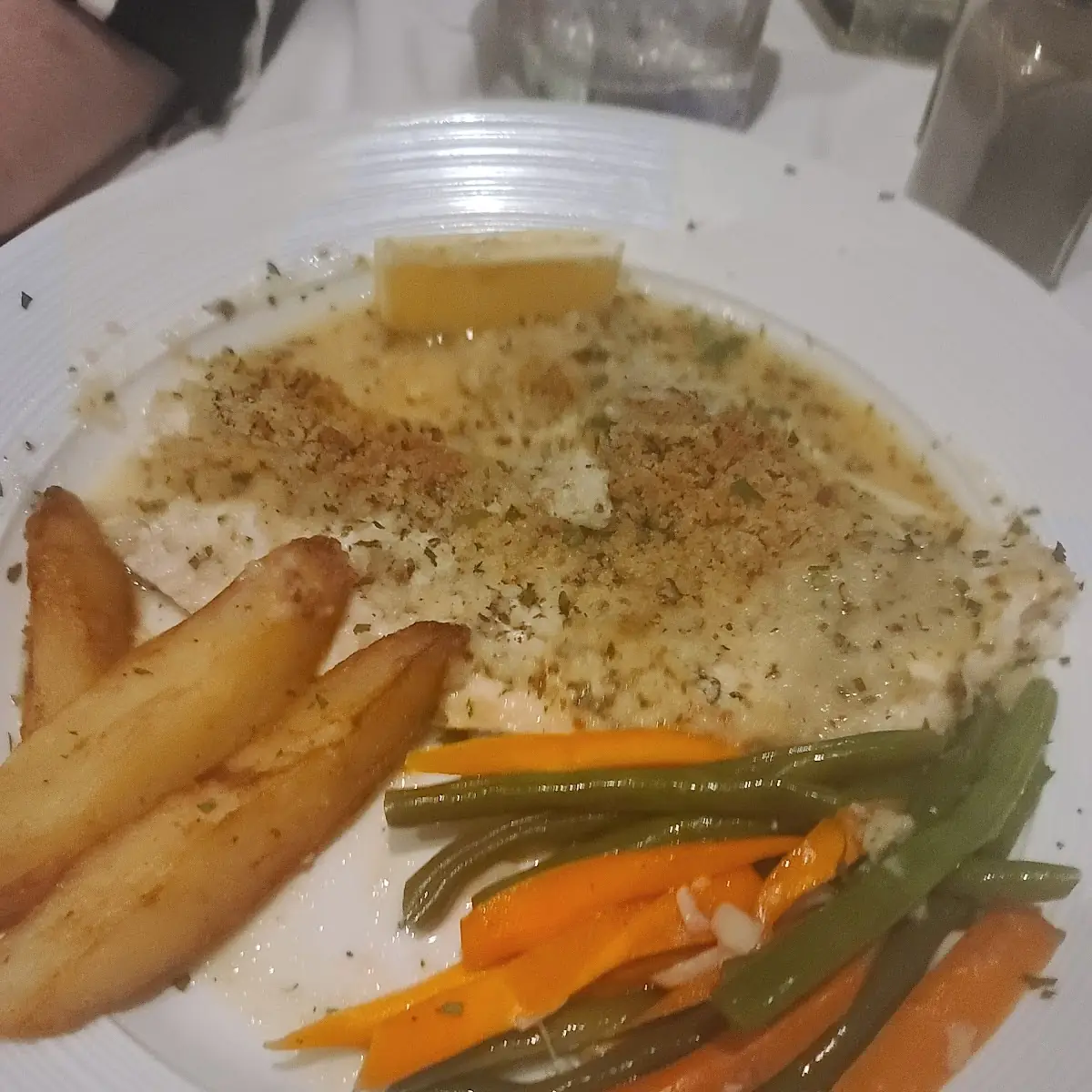 Fillet of Sole Oreganata