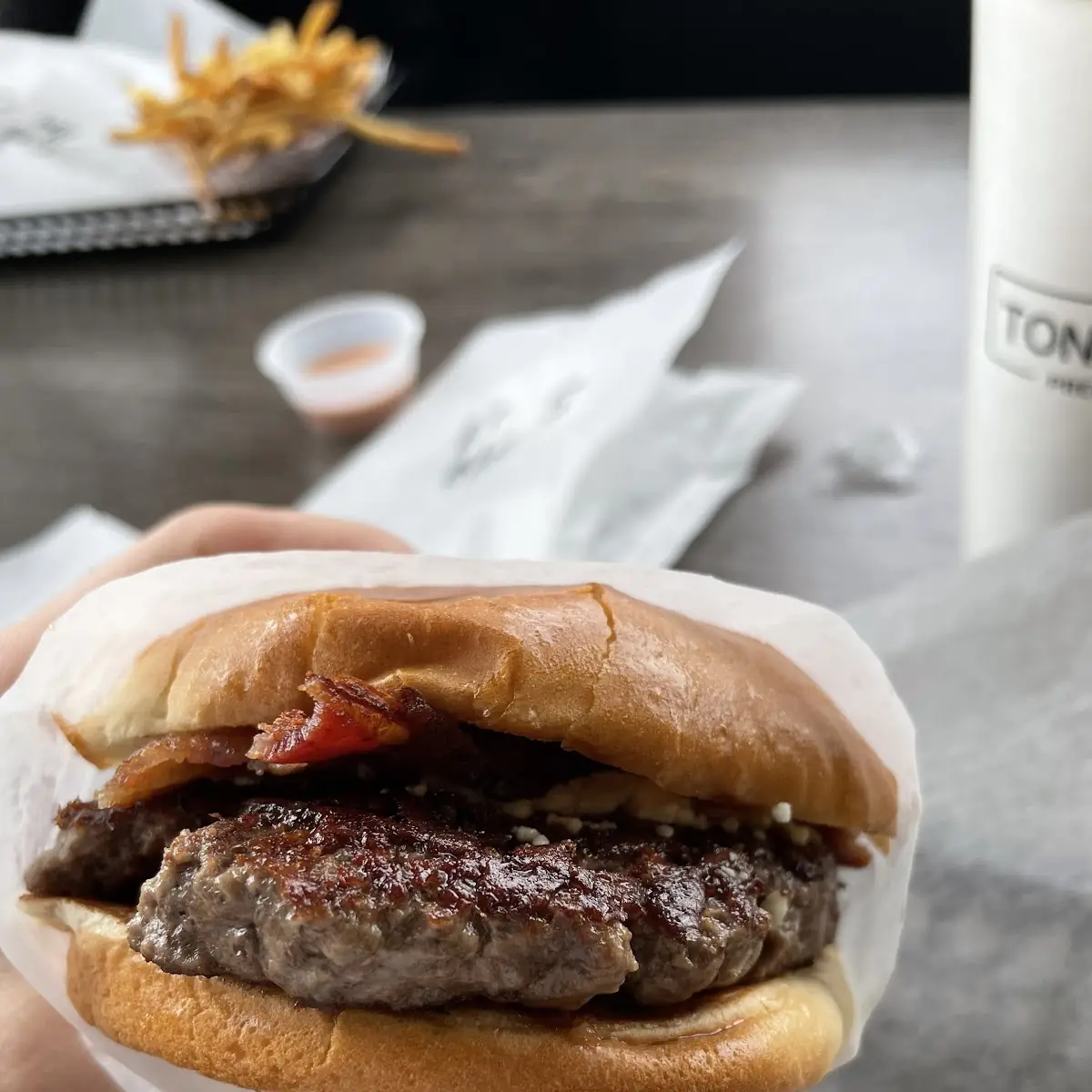 Bleu Bacon Burger