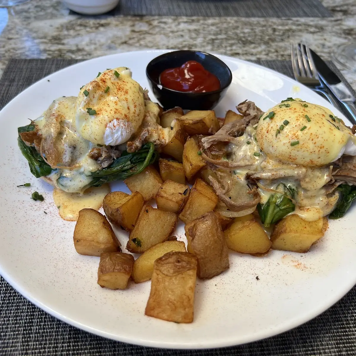 Kalua Pork Eggs Benedict