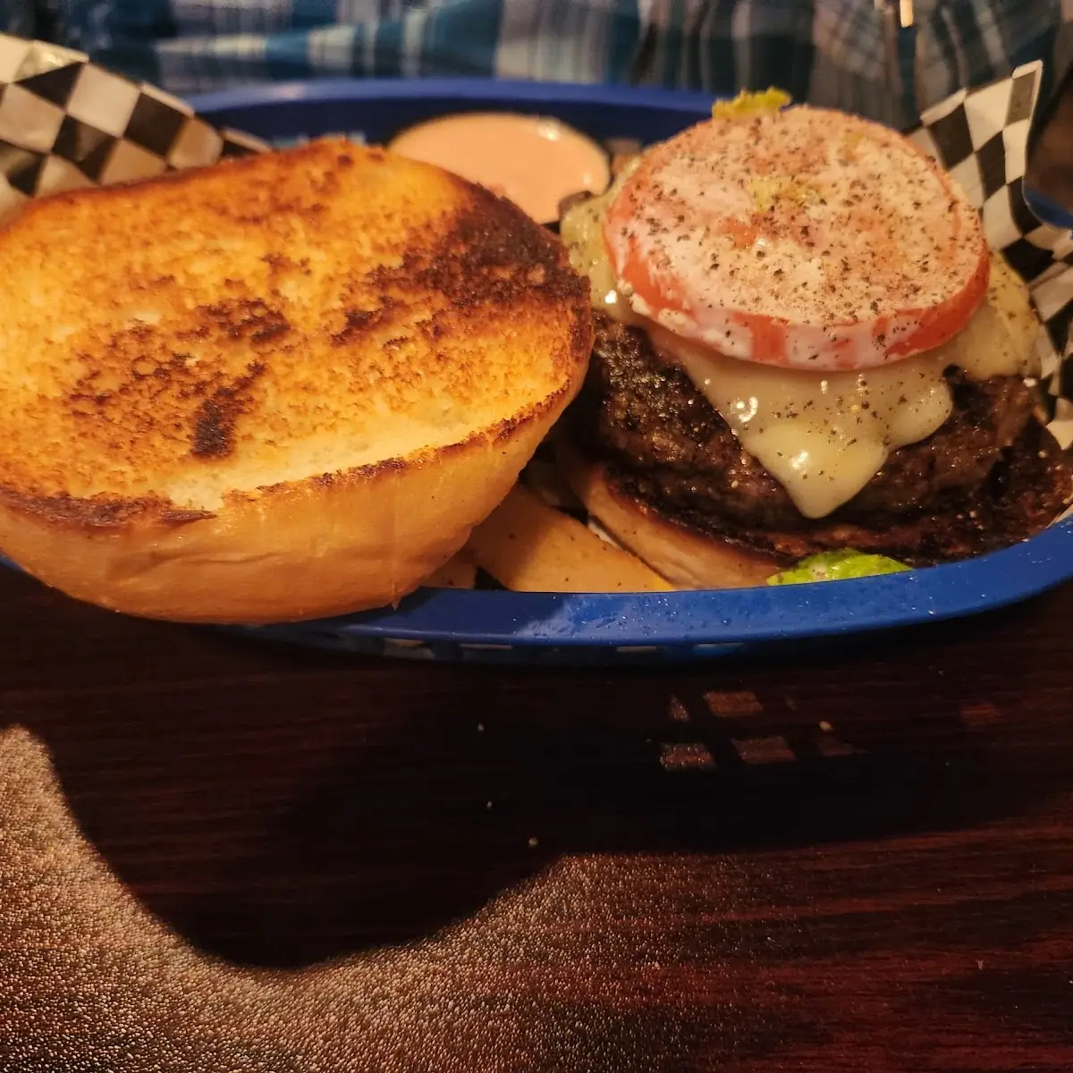 Mushroom Swiss Burger