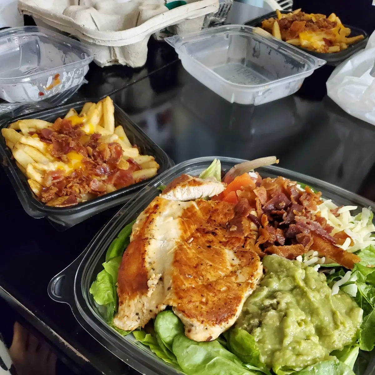 Chicken Guacamole Salad