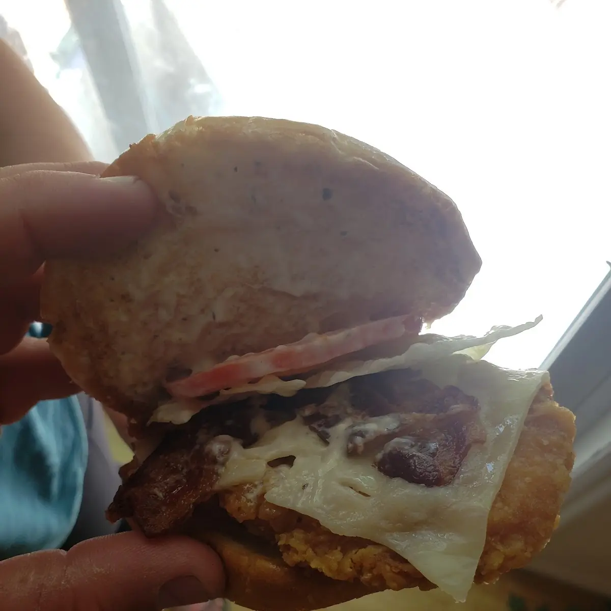 Supposed to Be a Grilled Chicken Avocado blt