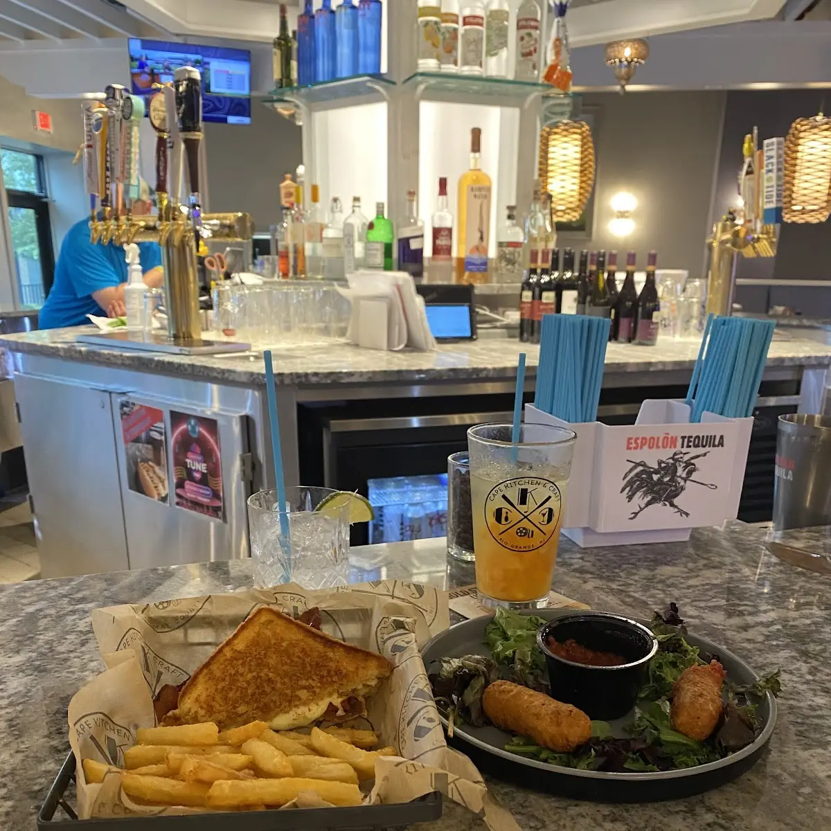 Grilled Cheese and Fries