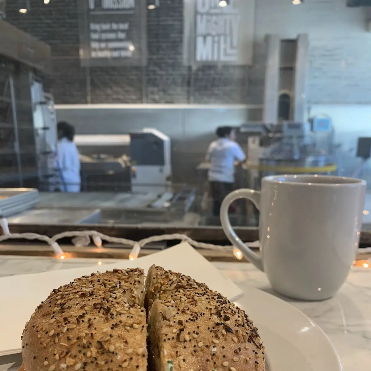 Smoked Salmon Bagel
