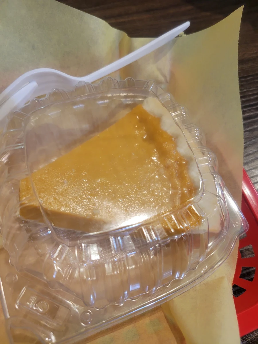 Slice of Sweet Potato Pie