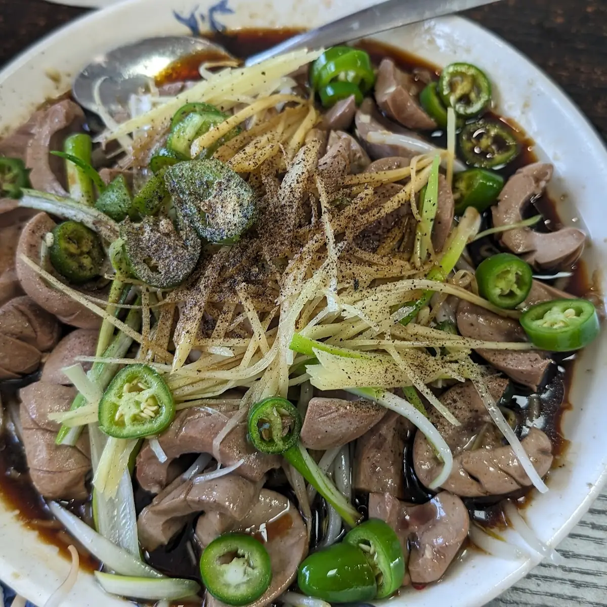 Pork Kidney w Rice Noodle