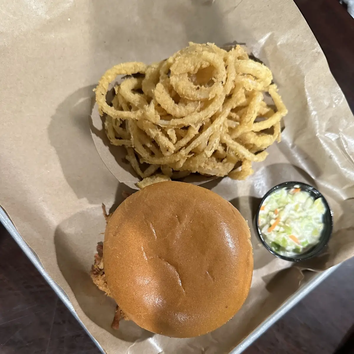 Pulled Pork Burger