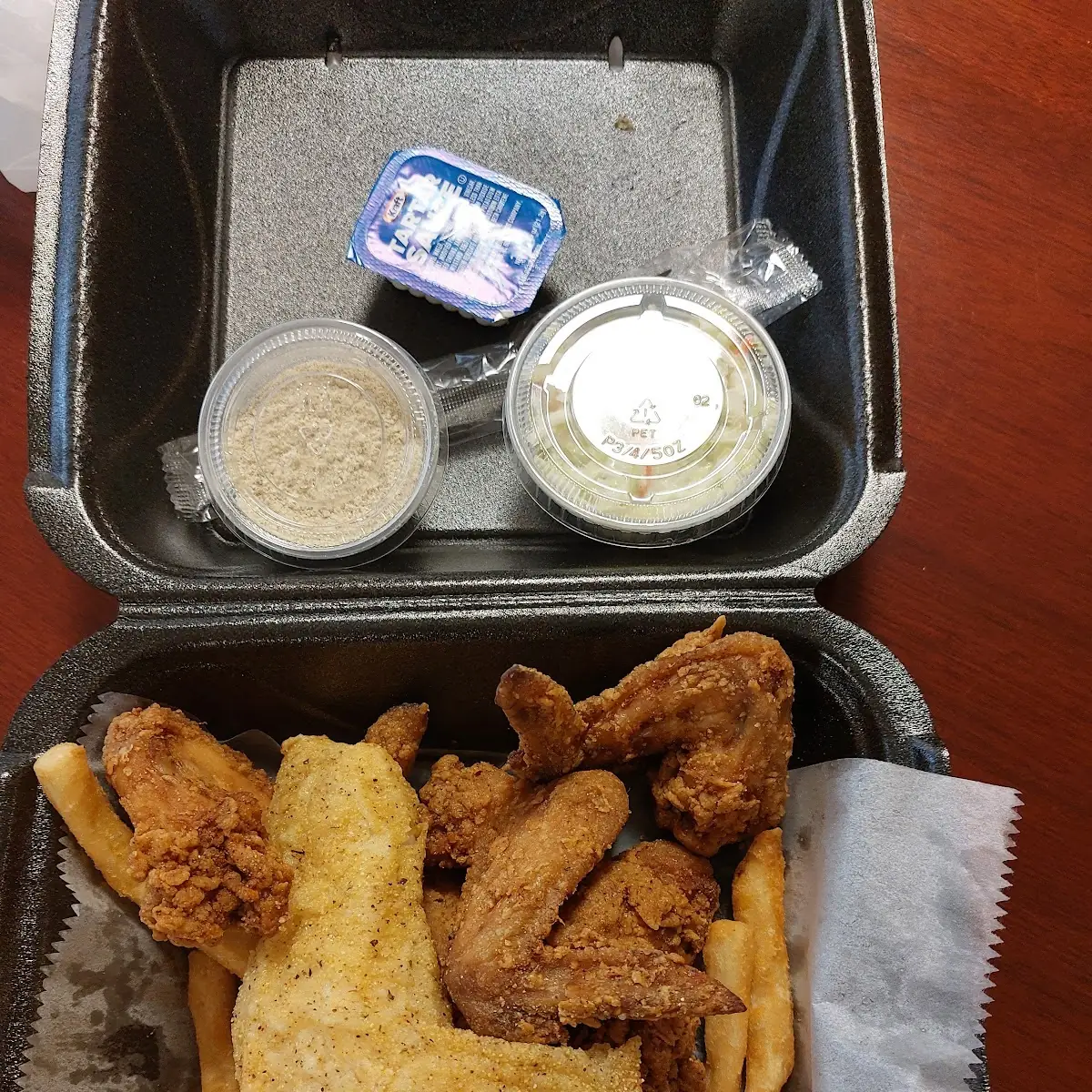 3 Wings and 3 Talipa Fish and Chips