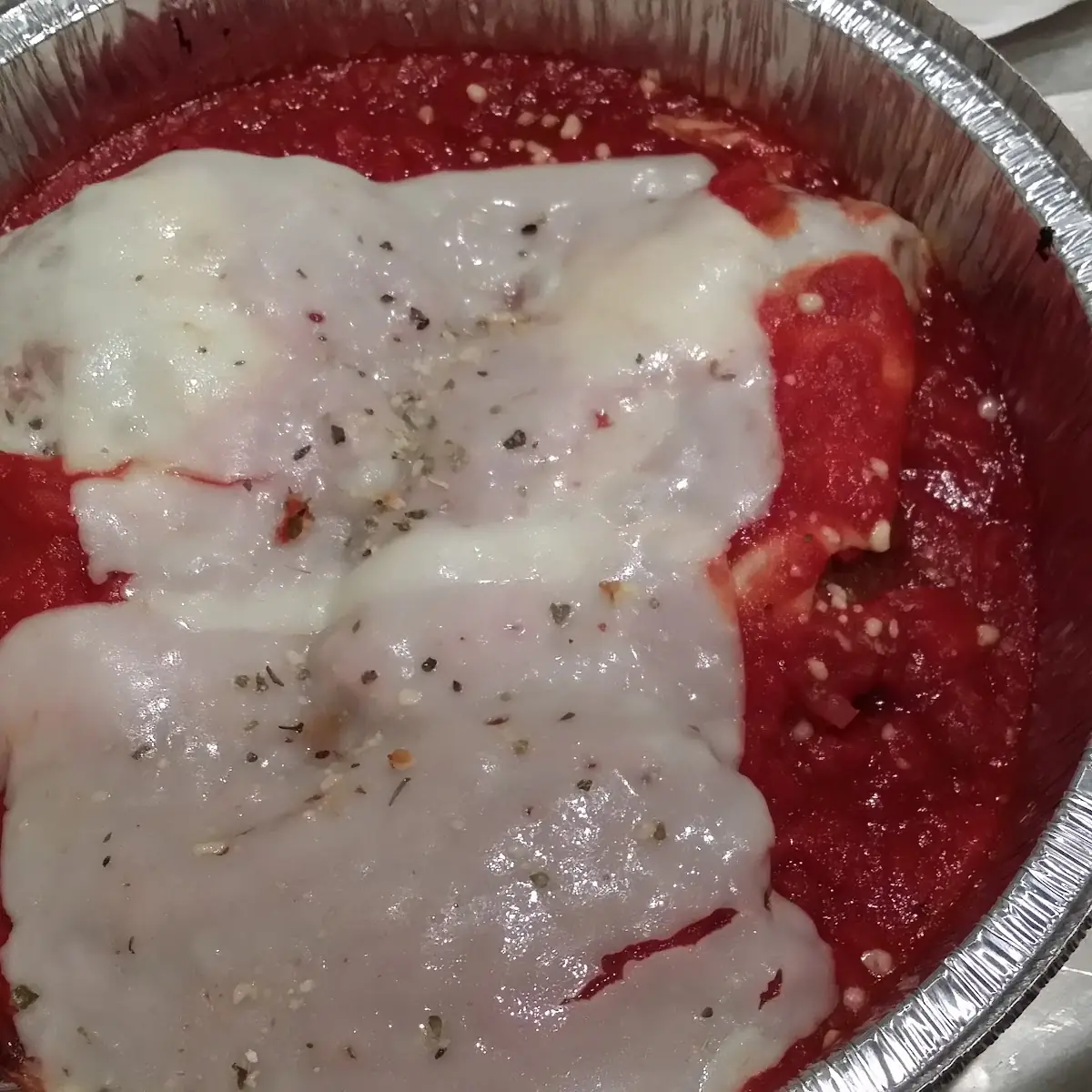 Chicken Parmesan Dinner