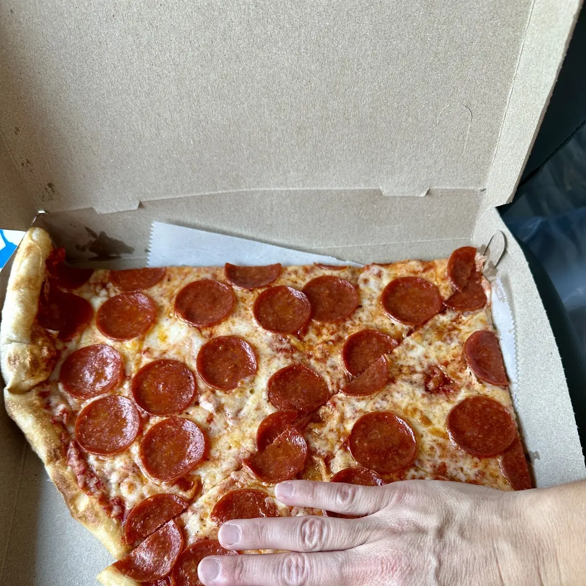 Pepperoni Pizza by the Slice