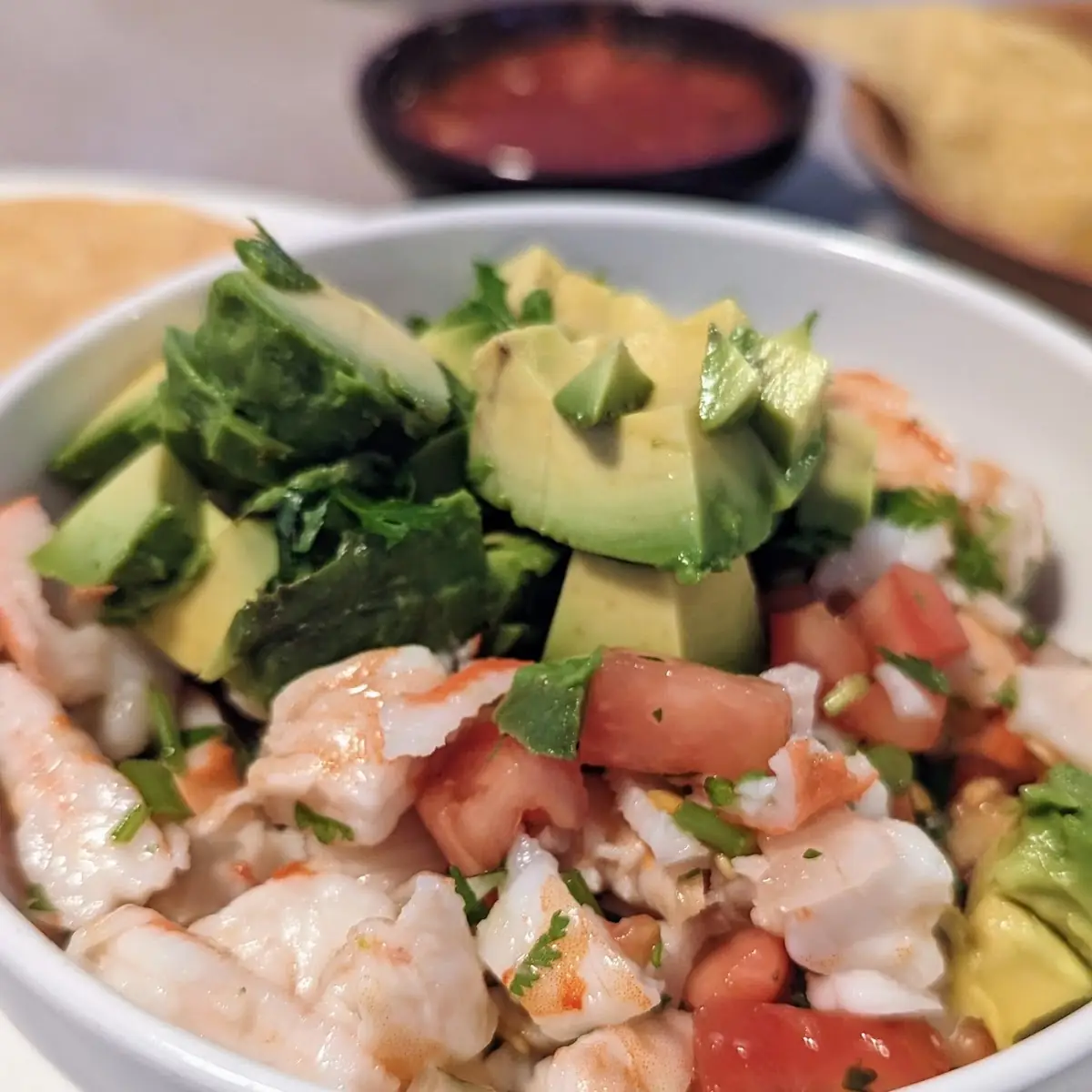 Ceviche Tostada