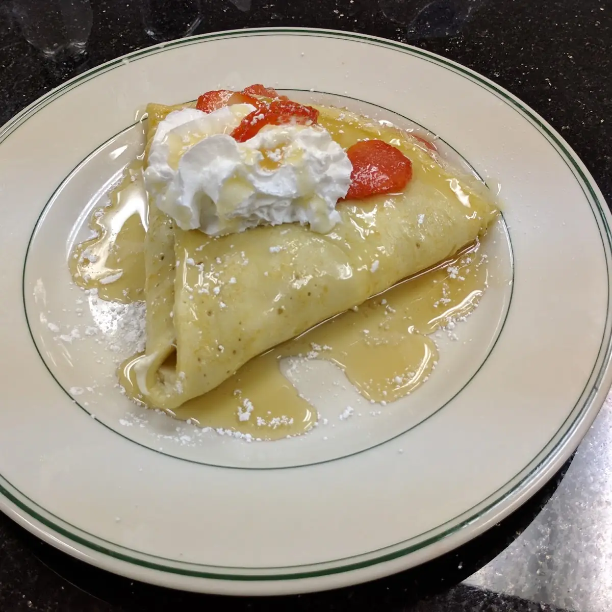 Strawberry Banana Crepe