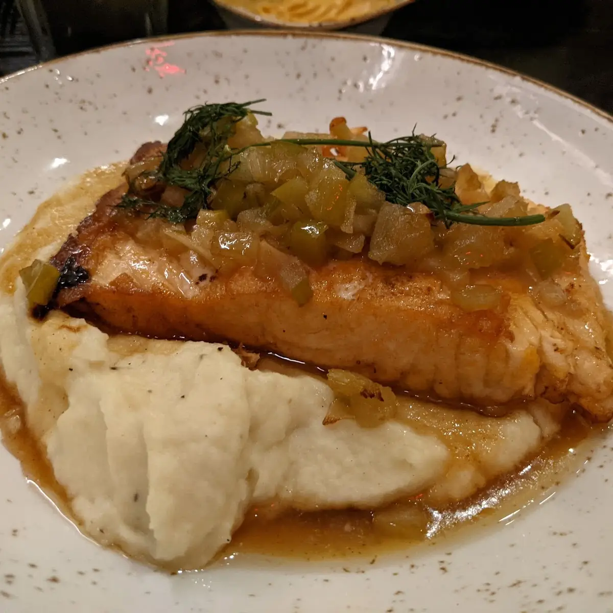Maple and Chili Glazed Salmon