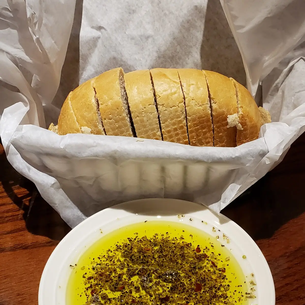 New Bread and Dipping Sauce Trio