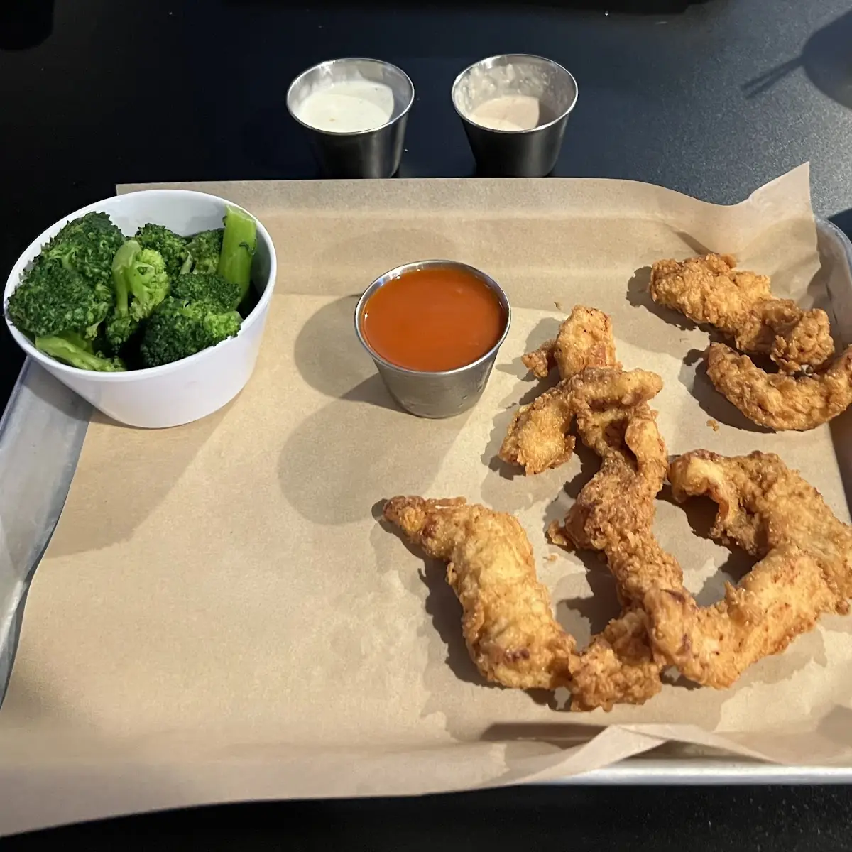Chicken Tenders with Broccoli