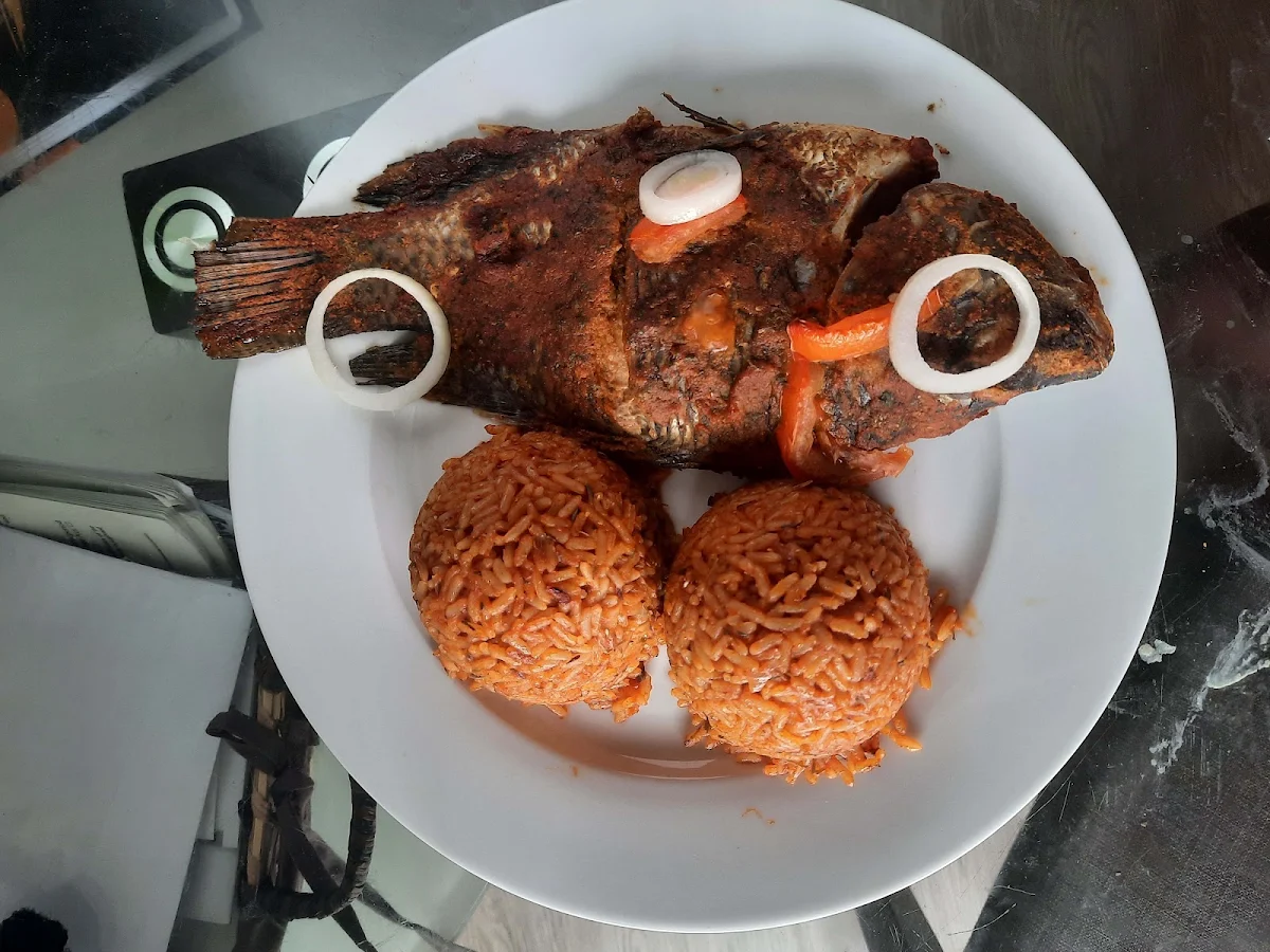 Jollof Rice and Fish