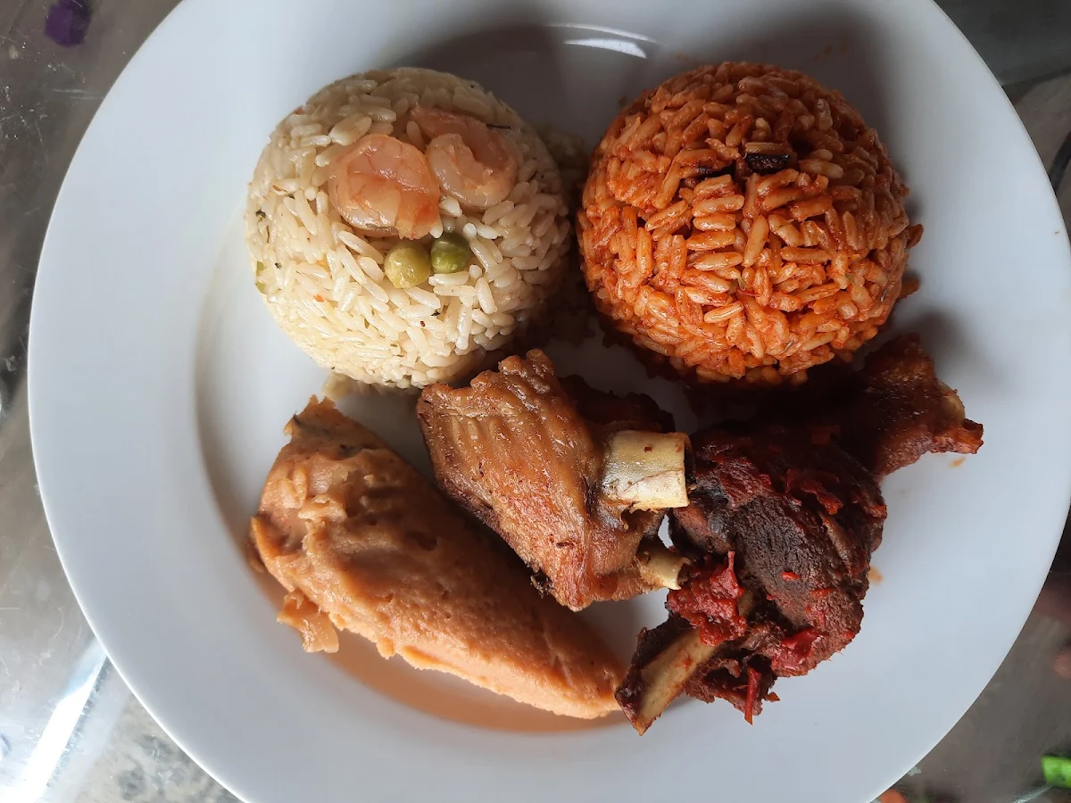 Jollof Rice and Protein of Choice