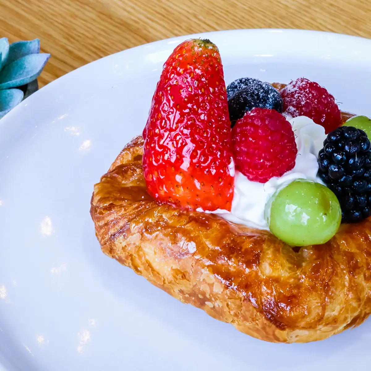 Greek Yogurt Cheery Danish