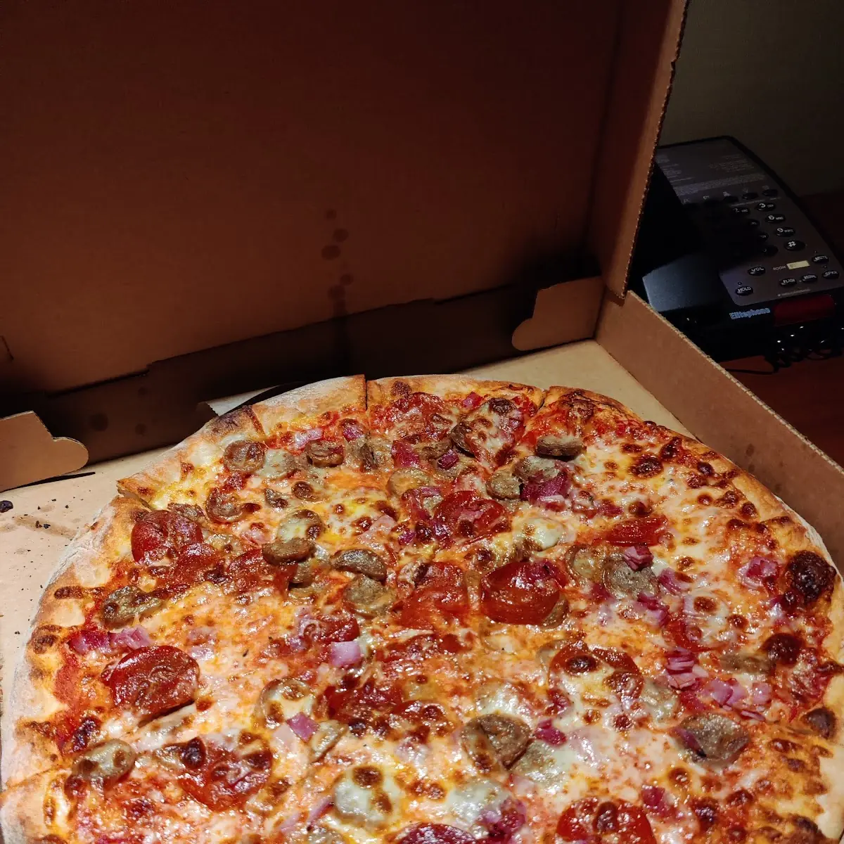 3 Meat Pizza