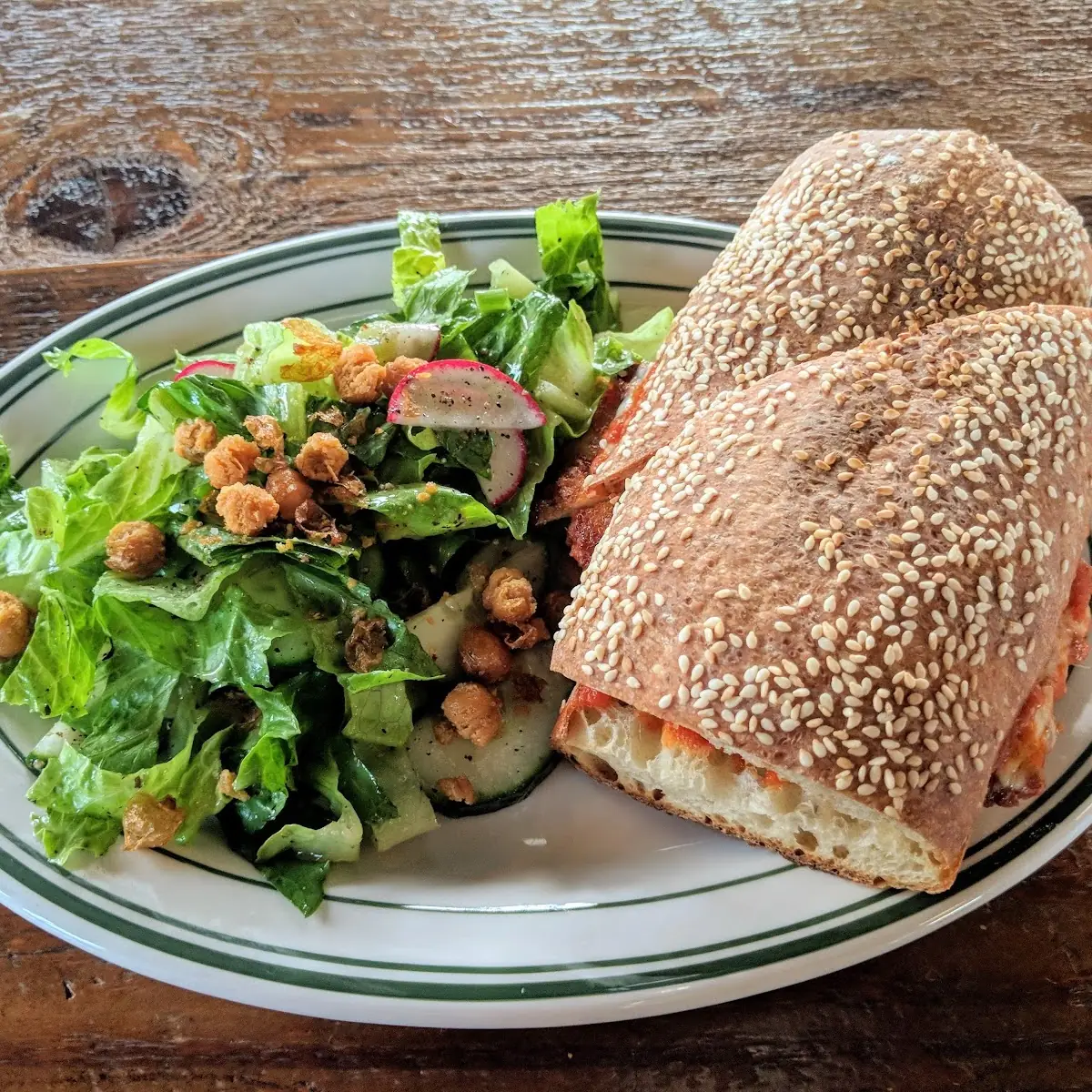 Chicken Parmigiana Sub