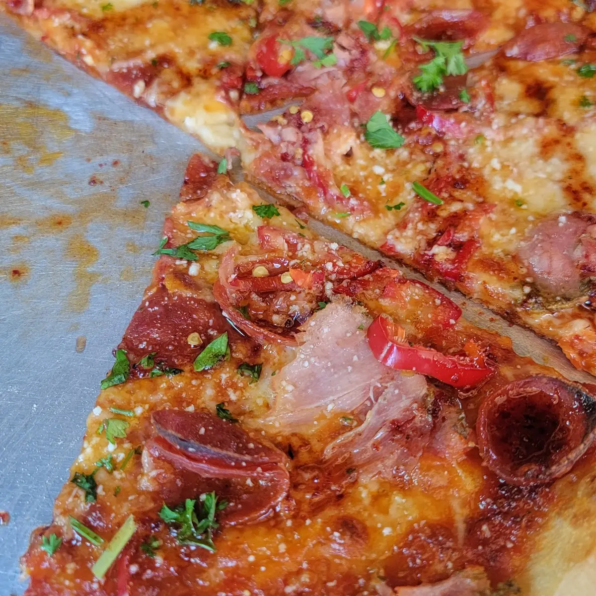 Spicy Vodka Pizza