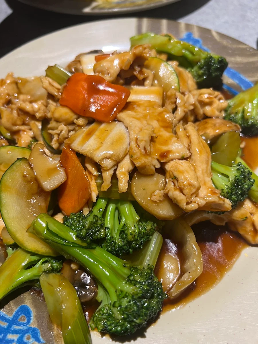 Chicken with Chinese Vegetable