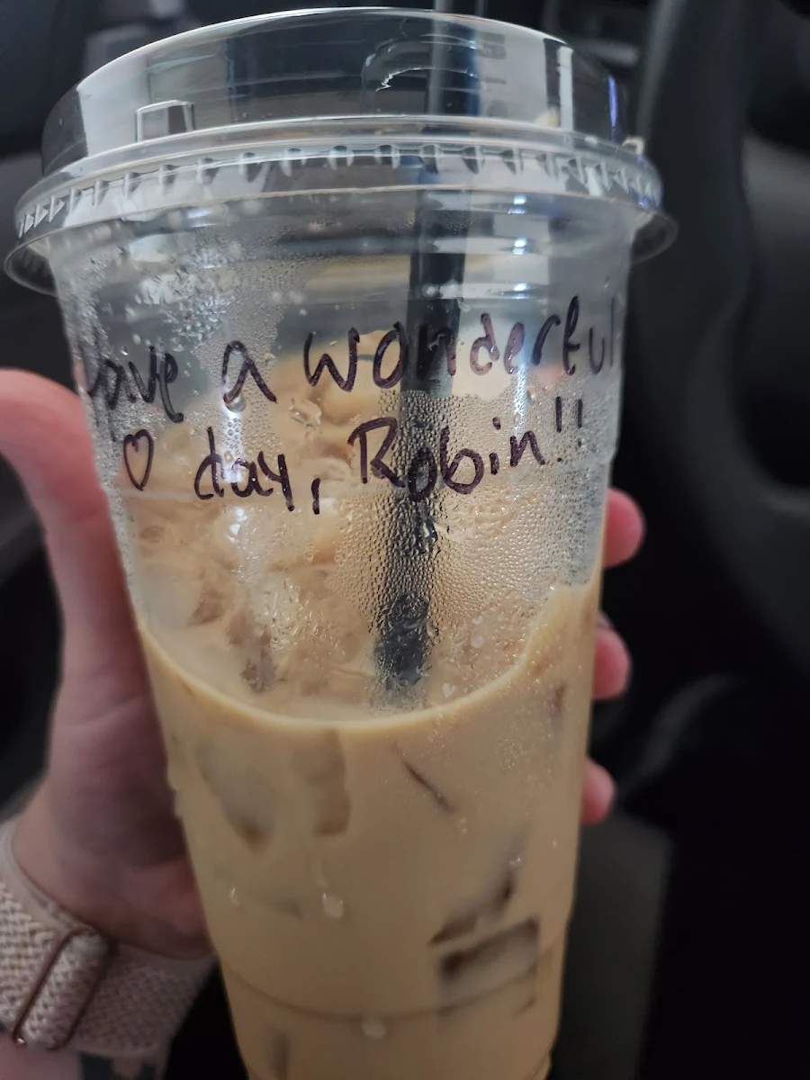 Iced Vanilla Latte