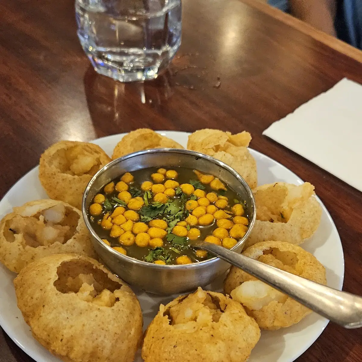 Paani Puri Bhaji, India Chaat House and Restaurant