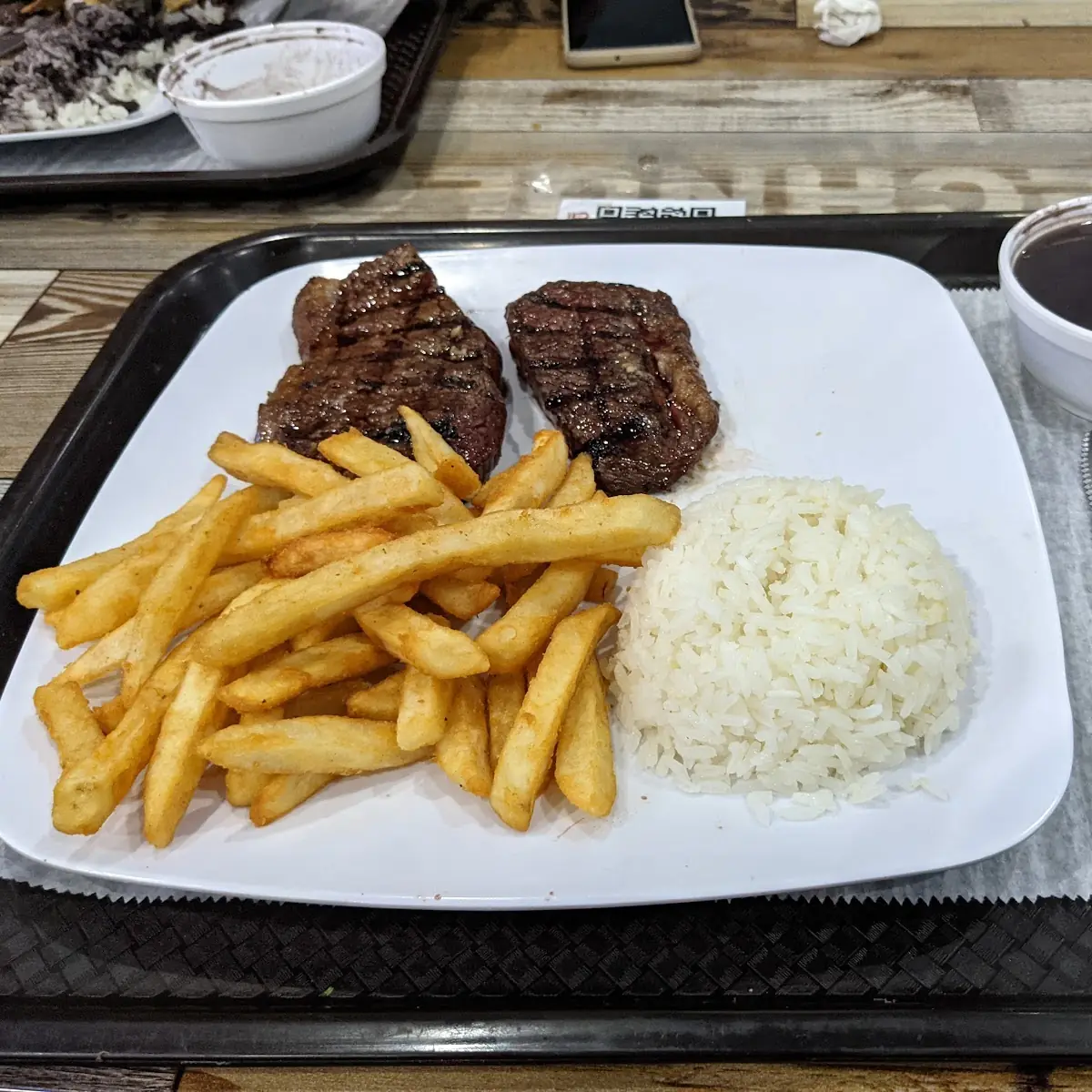 Rice Beans Steak