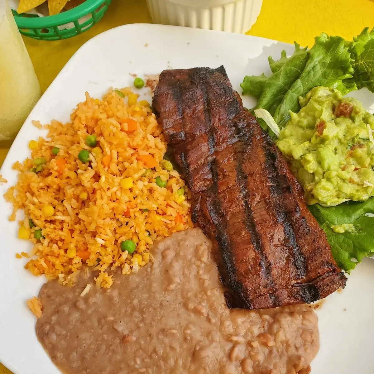 Carne Asada Plate