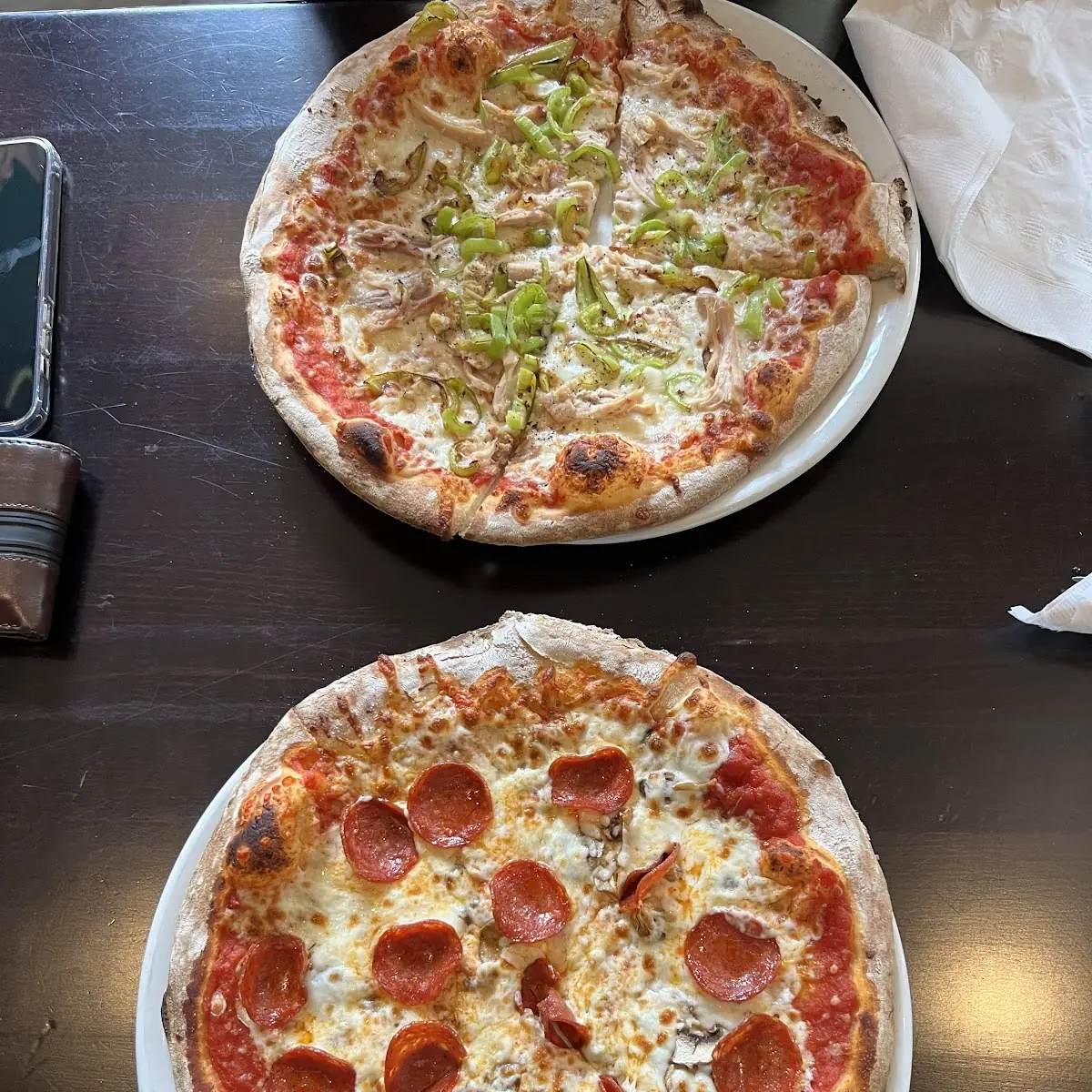 Pepperoni Pizza, Wooden Heads Gourmet Pizza