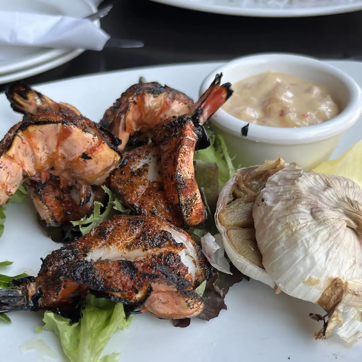 Voodoo Shrimp, Wooden Heads Gourmet Pizza