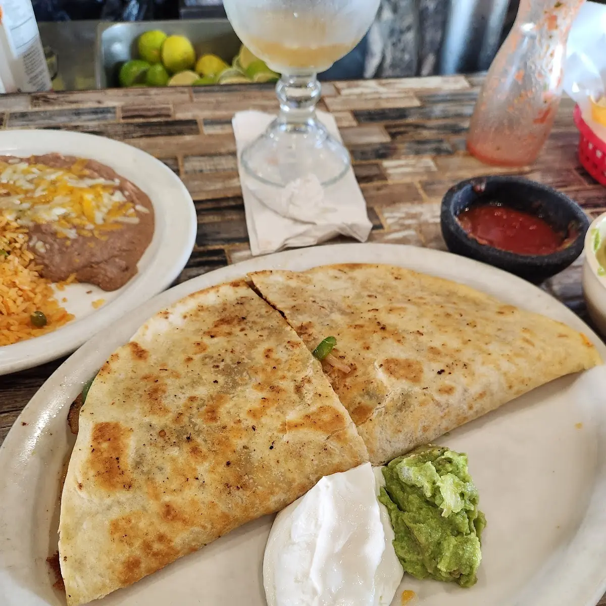 11. One Cheese Quesadilla