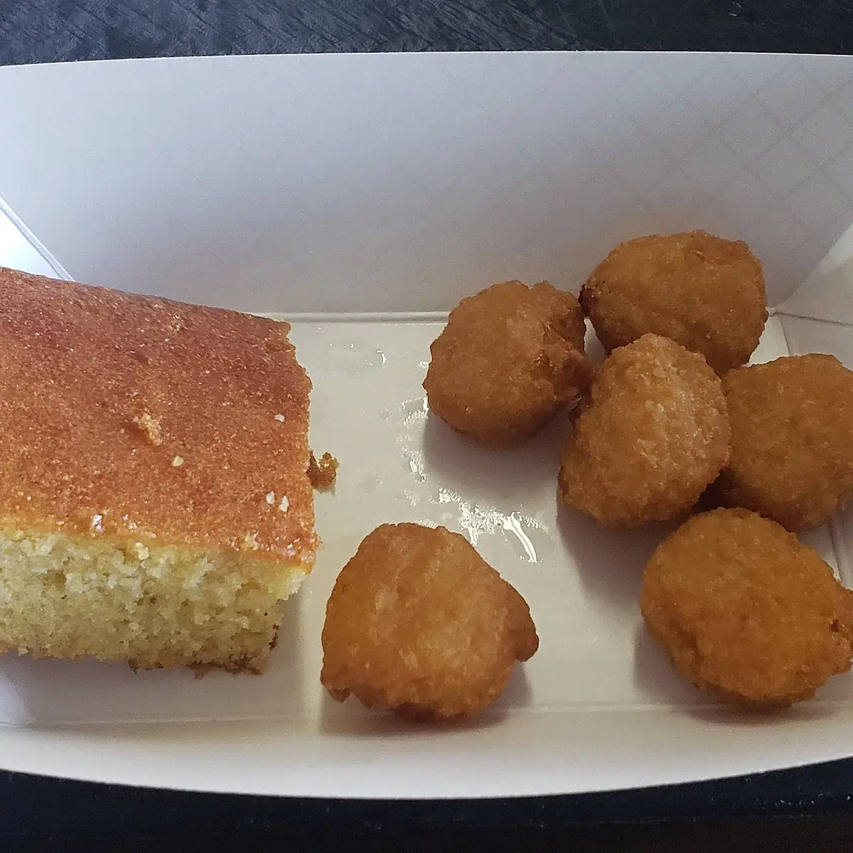 Cornbread and Corn Fritters