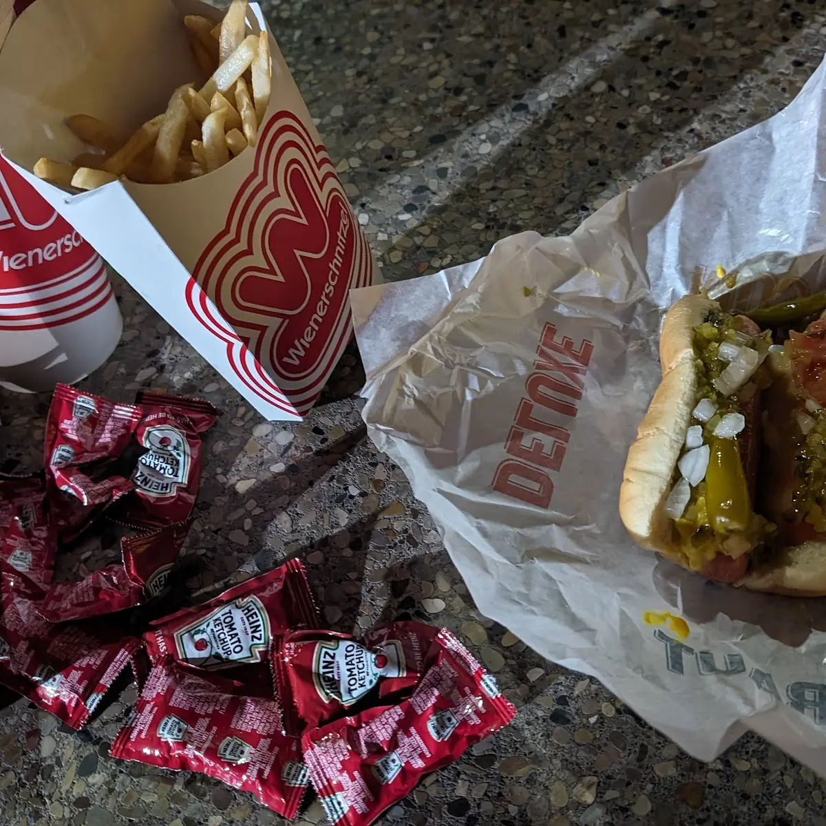Chicago Style Hot Dog Combo