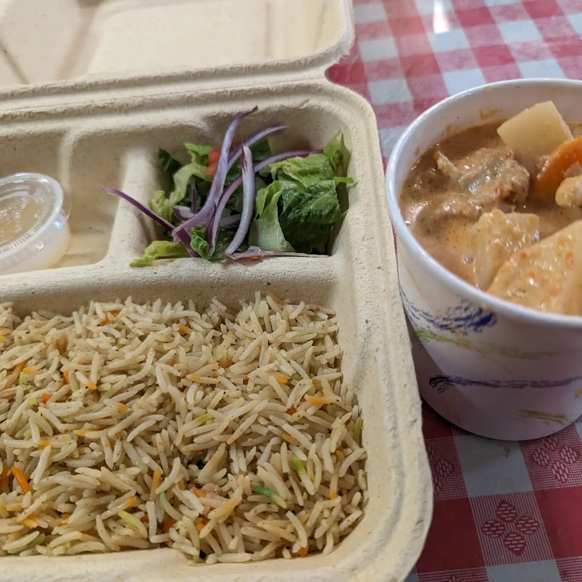 Coconut Chicken Stew with Rice