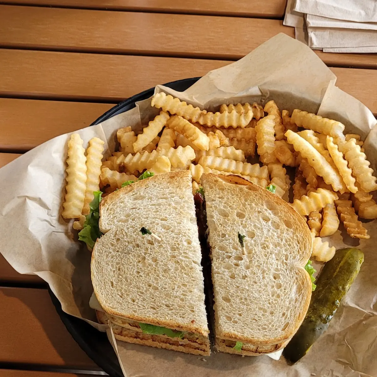 Turkey & Bacon Club Sandwich