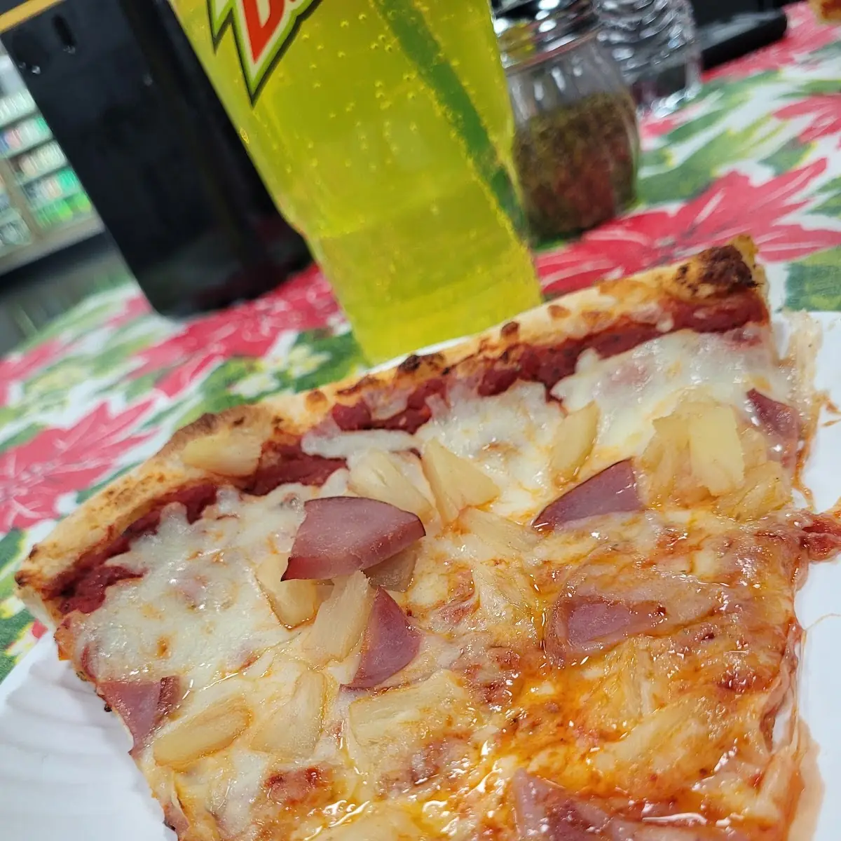 Hawaiian Pizza Slice