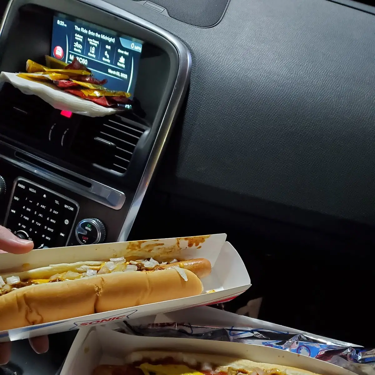 Foot Long Hot Dog