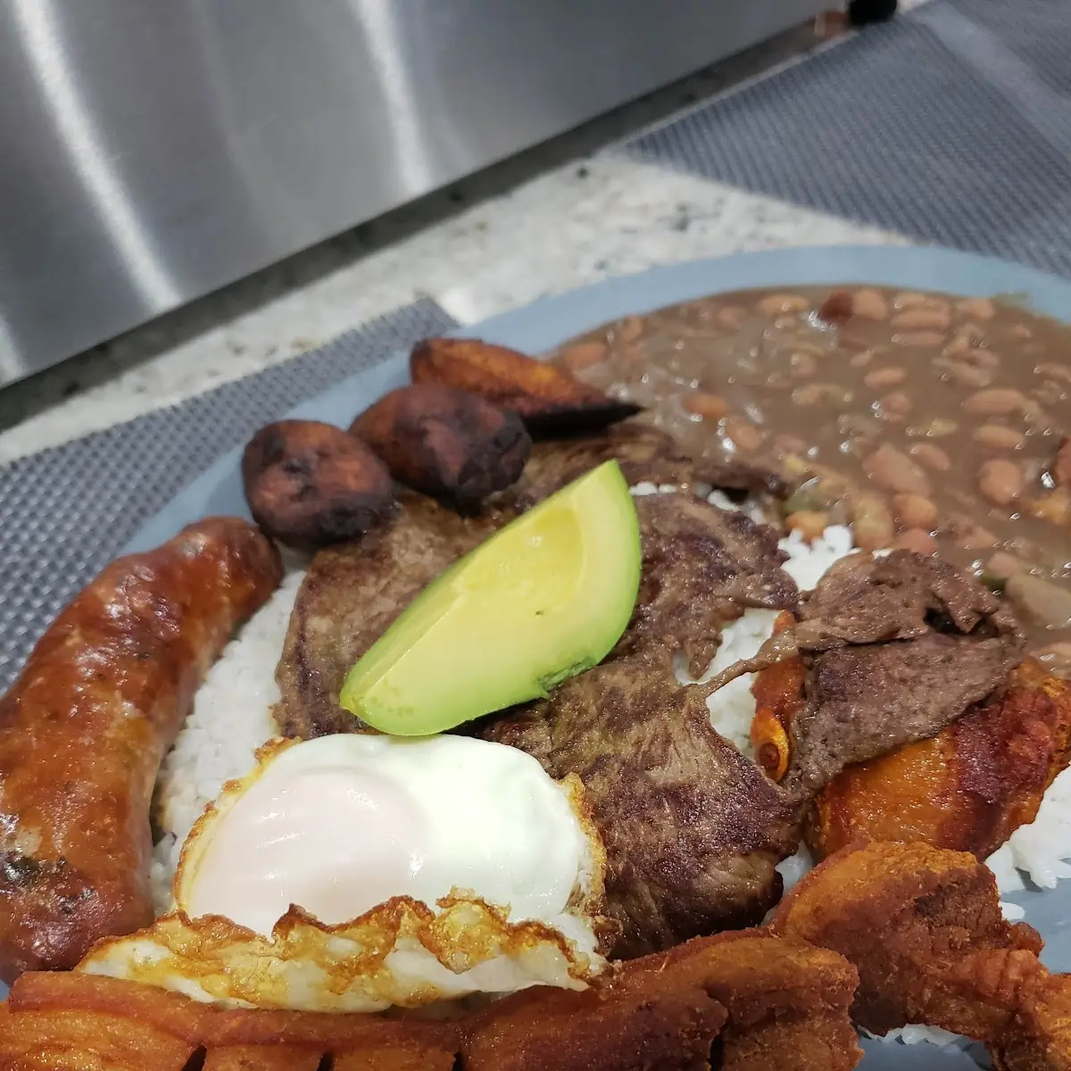 Calentadon Carne Asada