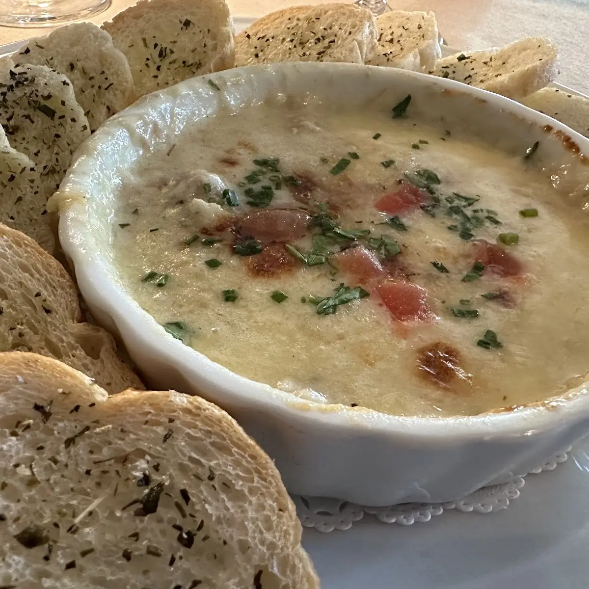 Champagne Brie Soup