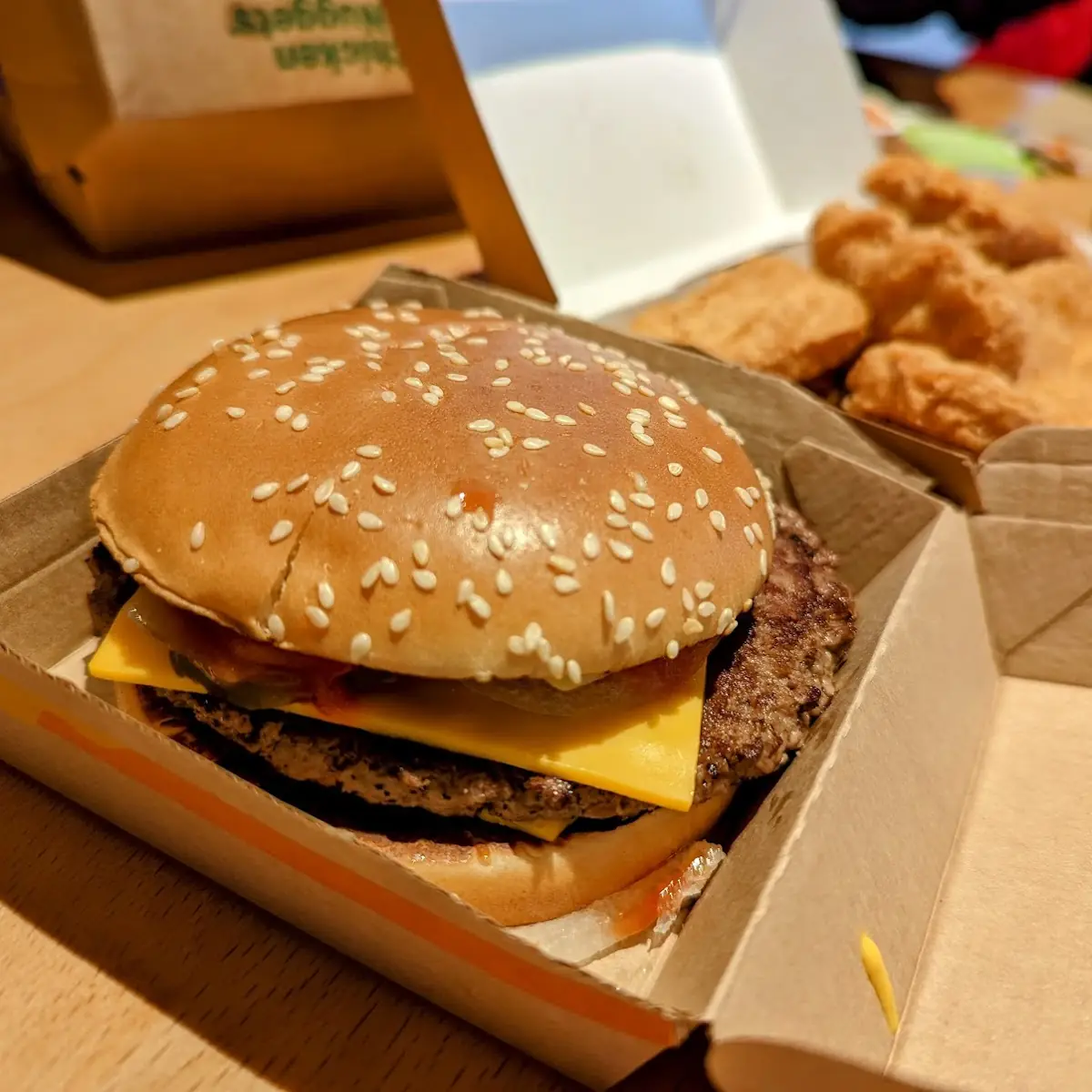 Quarter Pounder Hamburger