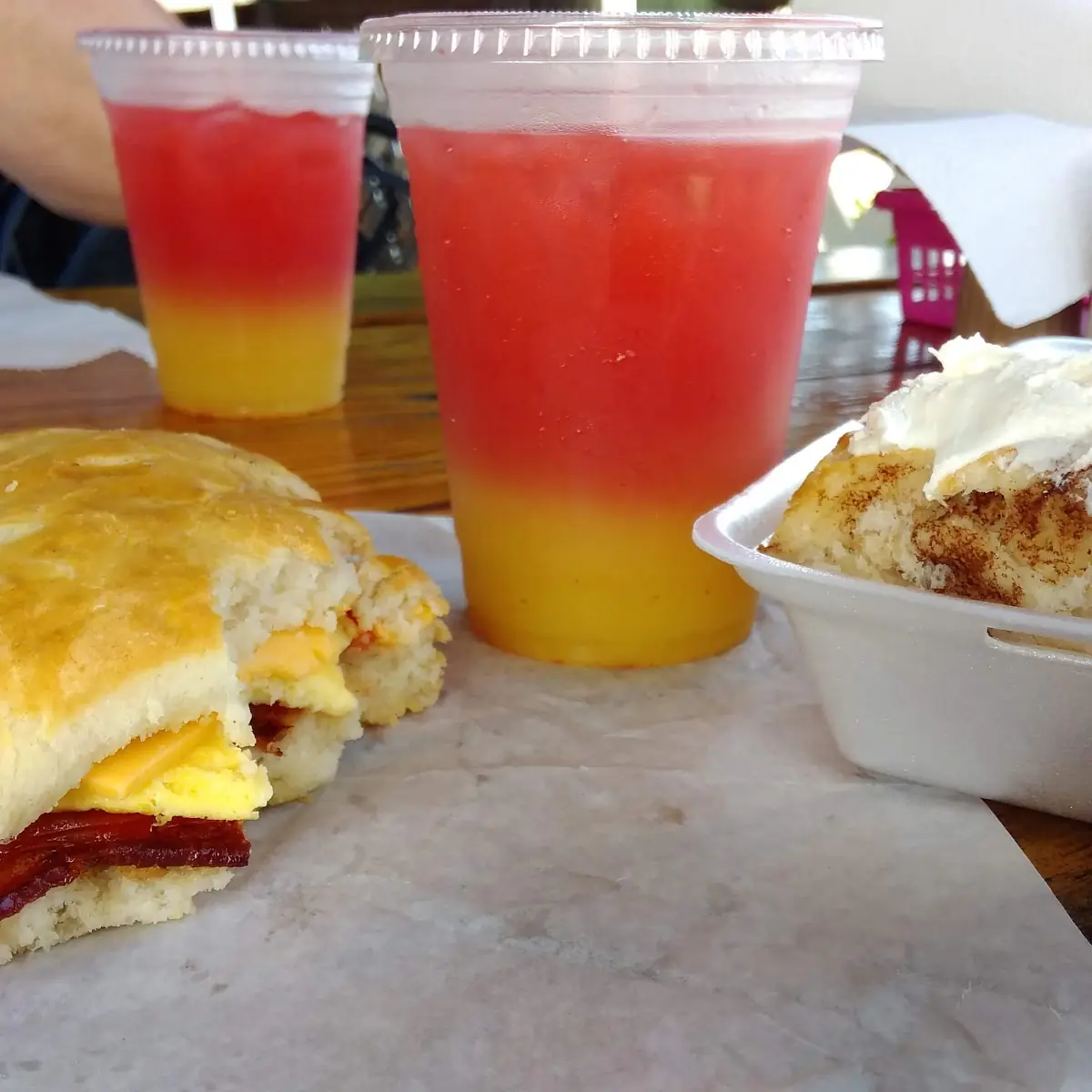 Egg Biscuit Sandwich