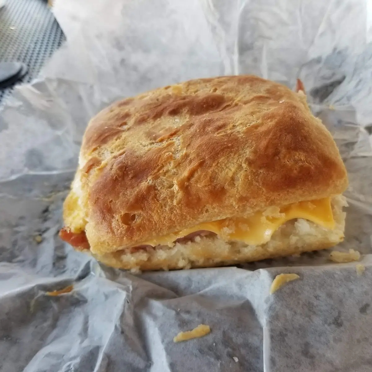 Homemade Buttermilk Biscuit Sandwich