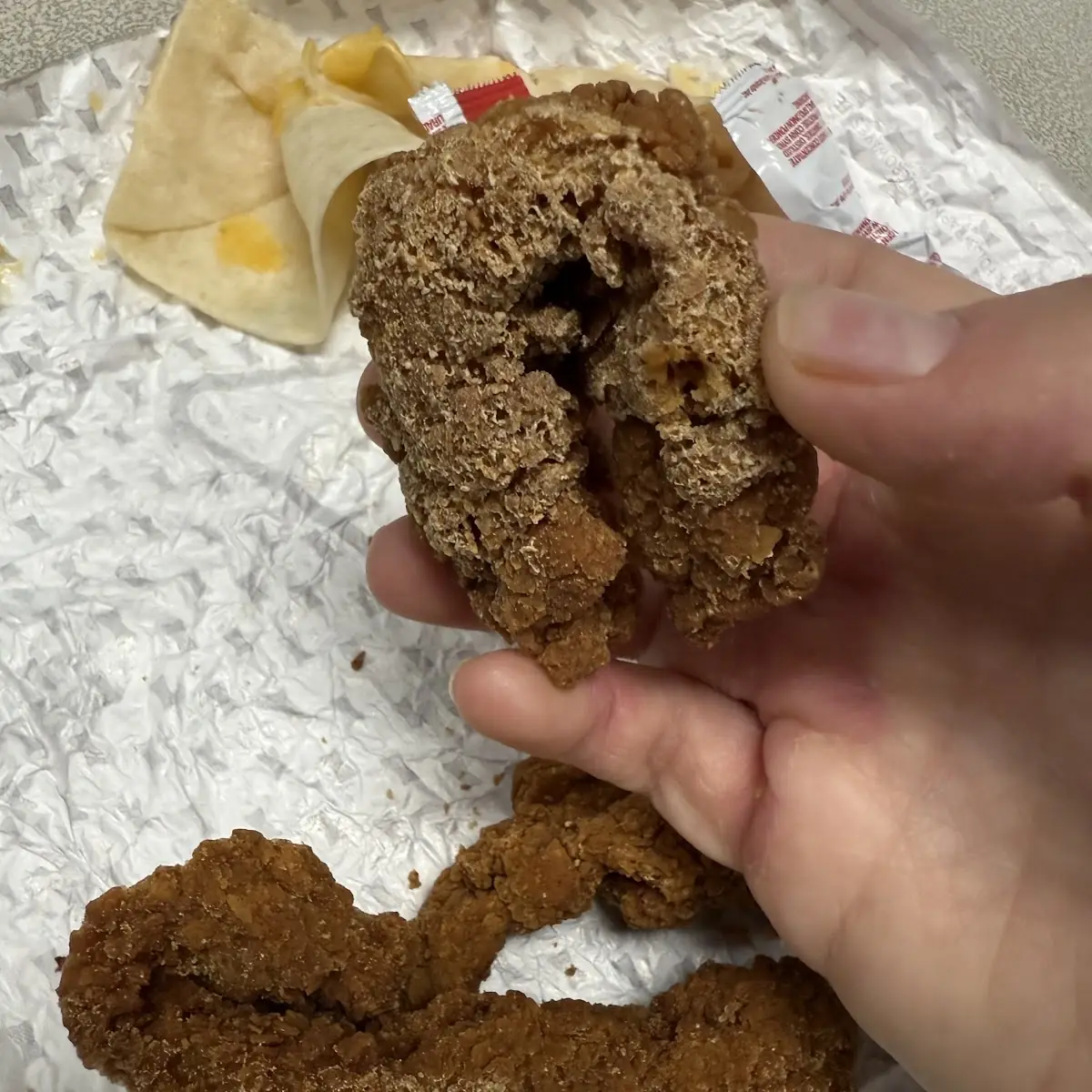 Crispy Tenders Wacky Pack